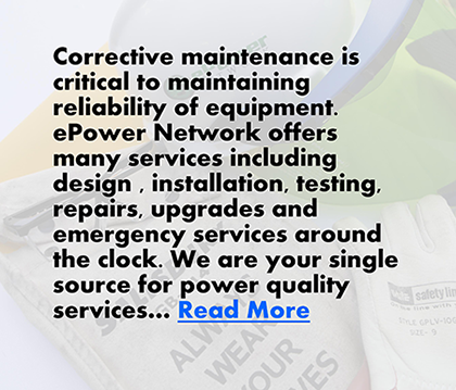 Power management service, secured power, battery preventative maintenance, maintenance agreement, battery monitoring.