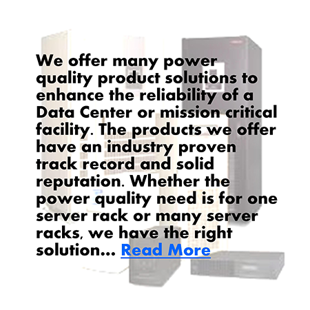 Batteries, power conditioning equipment, switchgear, DC Power, and back-up power generators.